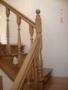 Деревянные лестницы, фото